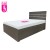 HTM-BED-N-36722-KS / 36"W x 74.5"L x15''H (內計36"x 72")薰衣草色 